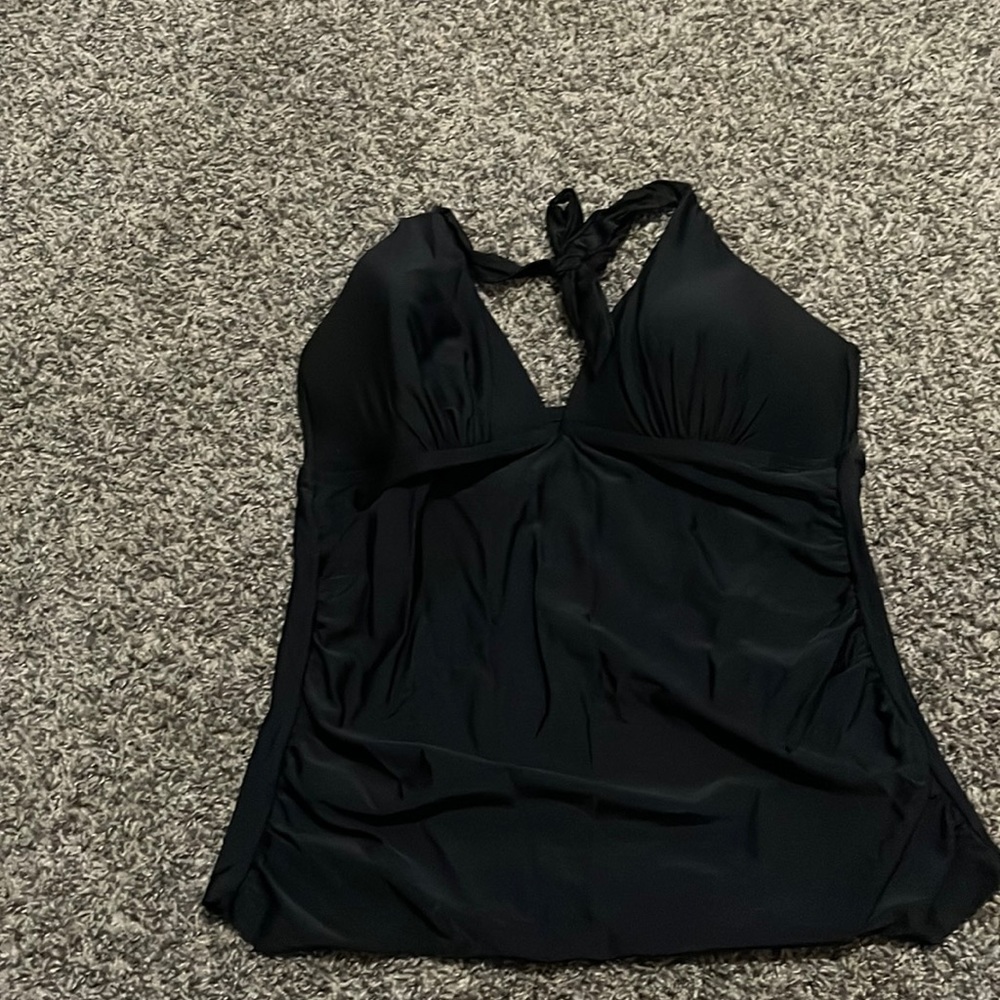 Black Swim Suite Top